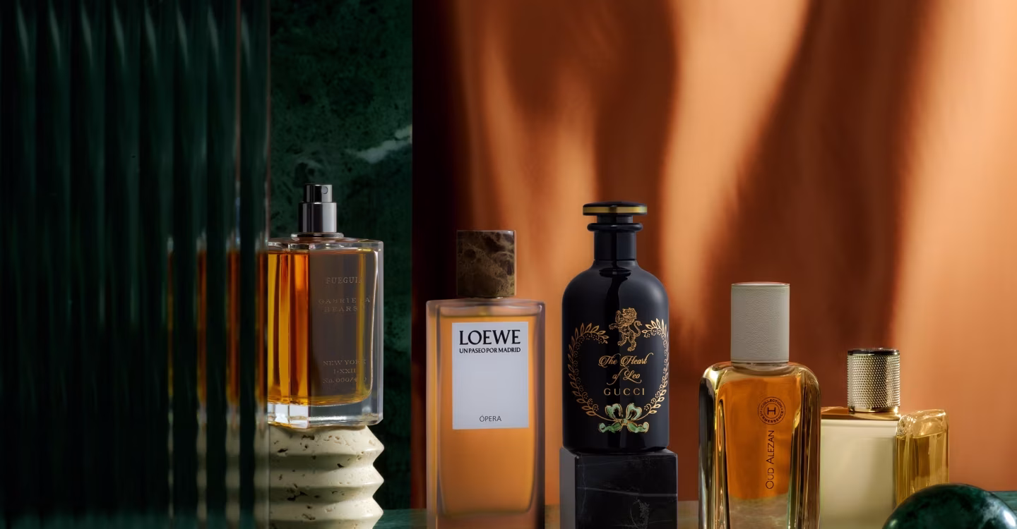 musk and vanilla perfume